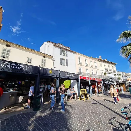 Sainte-maxime: 2 Pieces Renove Avec Terrasse, Climatisation Et A 2 Pas De La - Fr-1-226-498 * サント・マキシム